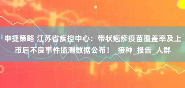 申捷策略 江苏省疾控中心：带状疱疹疫苗覆盖率及上市后不良事件监测数据公布！_接种_报告_人群